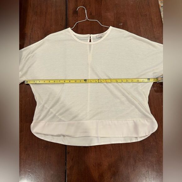 LOFT mixed media blouse - Picture 5 of 6